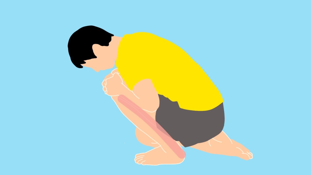 ヒラメ筋のストレッチ