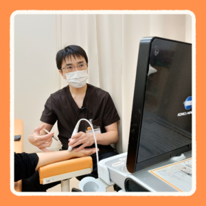エコー（超音波診断装置）を用いた的確な診断と注射